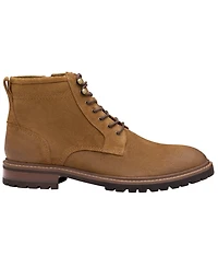 Johnston & Murphy Men's Barrett Plain Round Toe Boots