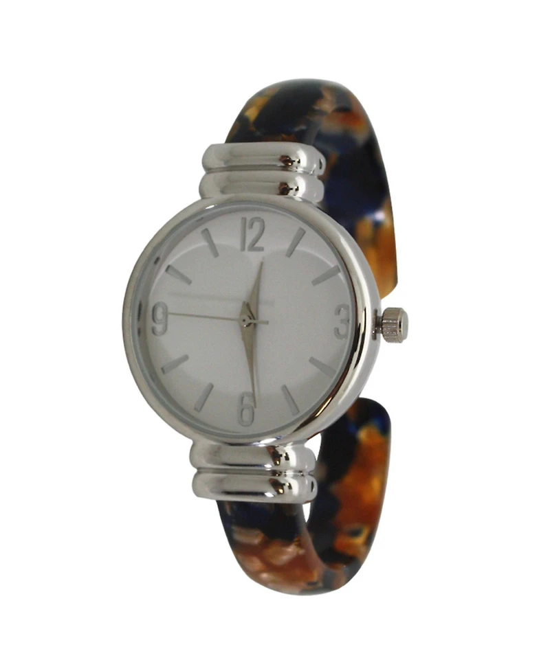 Brown Skinny Tortoise Bangle Watch
