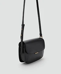 Mango Women's Flap Crossbody Bag