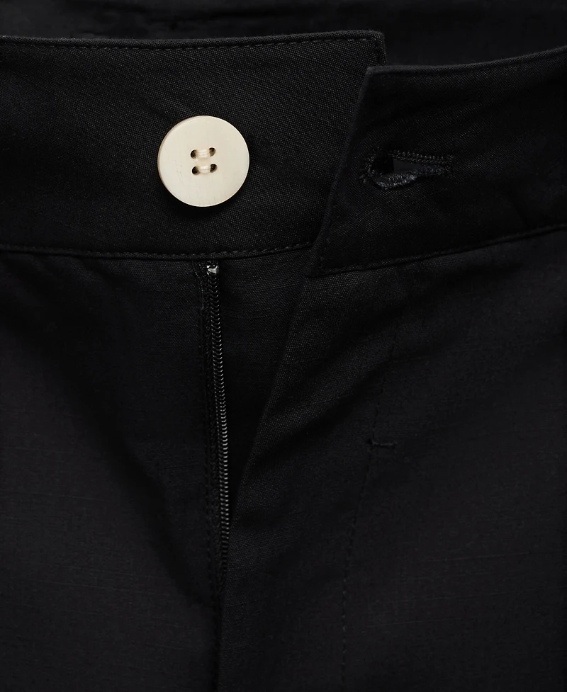 Mango Women's High-Waisted Balloon Pants
