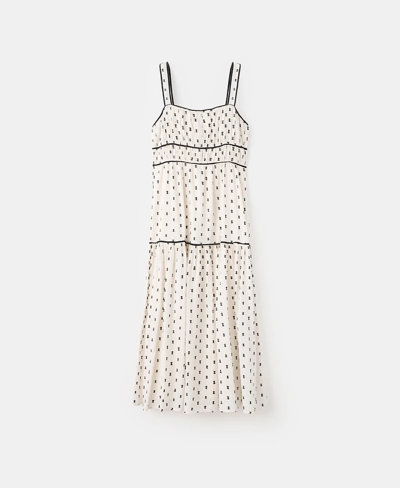 Mango Women's Plumeti Midi Dress