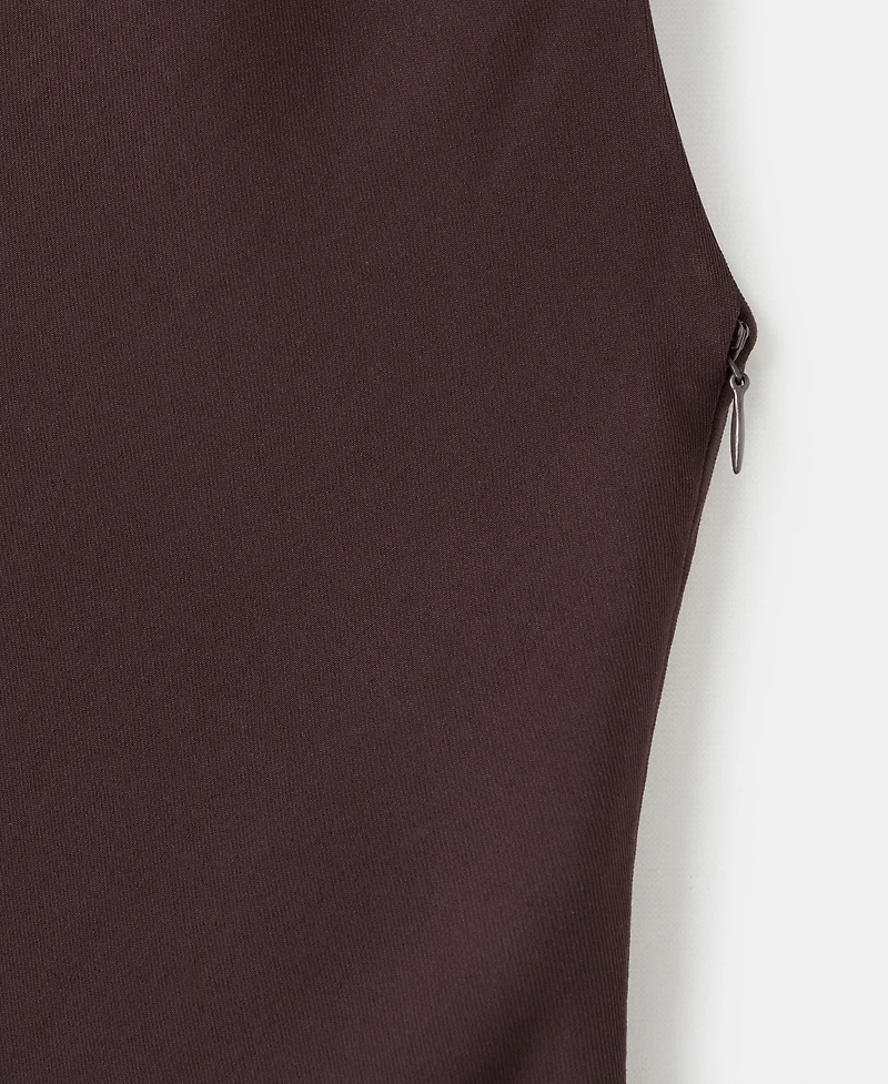 Mango Women's Long Turtleneck Dress