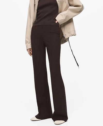 Mango Women's Seam Detail Leggings