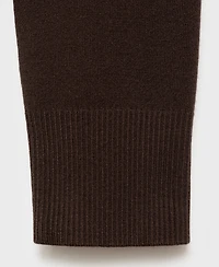 Mango Women's Jewel Button Cross-Over Cardigan