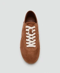Mango Women's Suede Sneakers