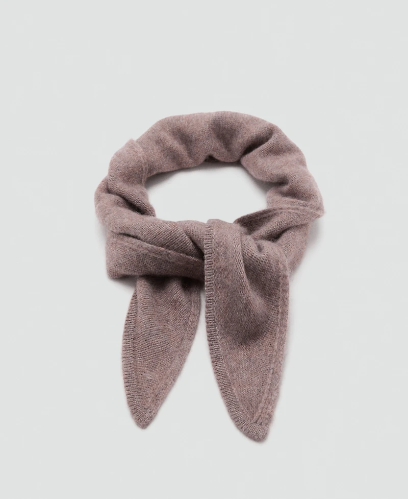 Mango Women's Cashmere-Blend Knitted Shawl