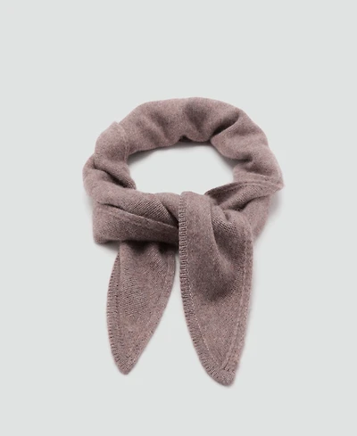 Mango Women's Cashmere-Blend Knitted Shawl
