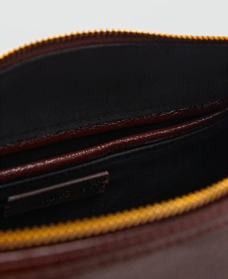 Mango Women's Rectangular Handles Handbag