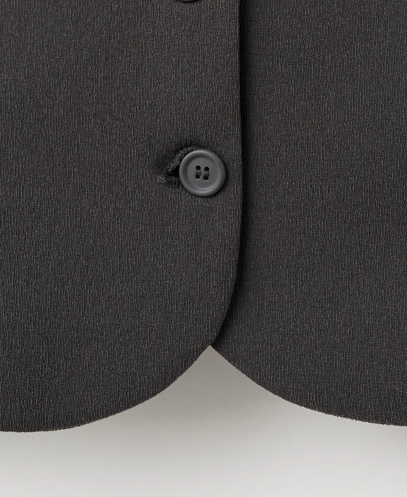 Mango Women's Tailored Cropped Blazer