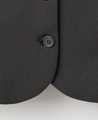 Mango Women's Tailored Cropped Blazer