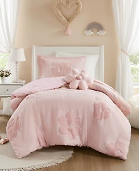 Intelligent Design Gracie Floral Reversible 3-Pc. Comforter Set, Twin