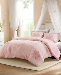 Intelligent Design Gracie Floral Reversible 3-Pc. Duvet Cover Set, Full/Queen