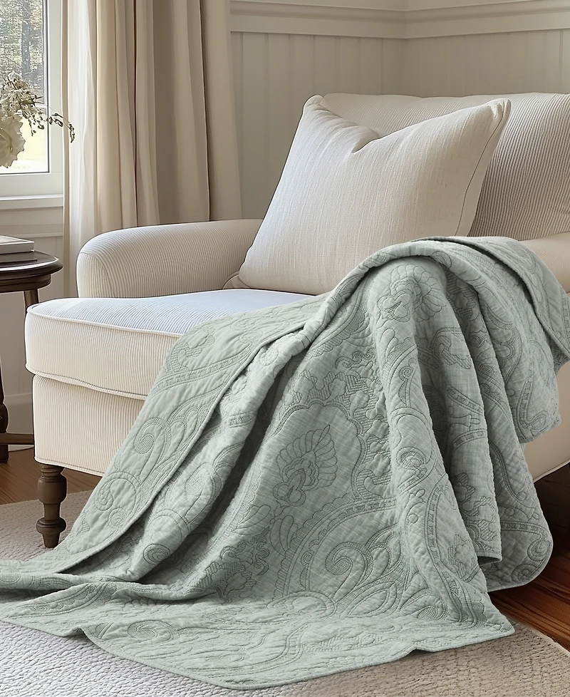 Levtex Helena Textured Quilted Throw, 50" x 60"