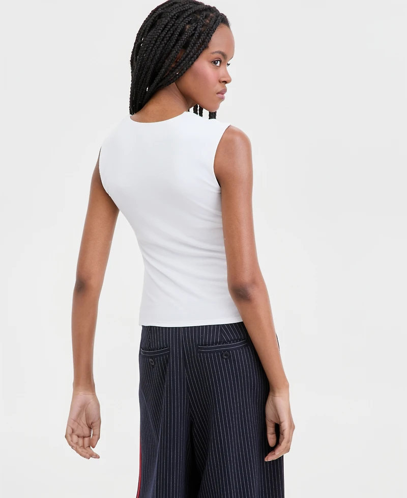 Liverpool Los Angeles Women's Sleeveless Built-In Bra Top