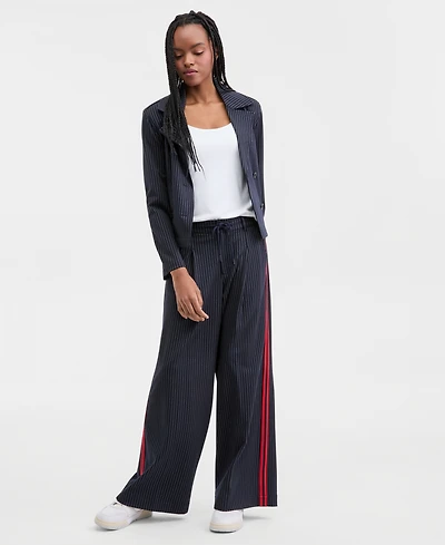 Liverpool Los Angeles Women's Wide-Leg Pleated Trousers