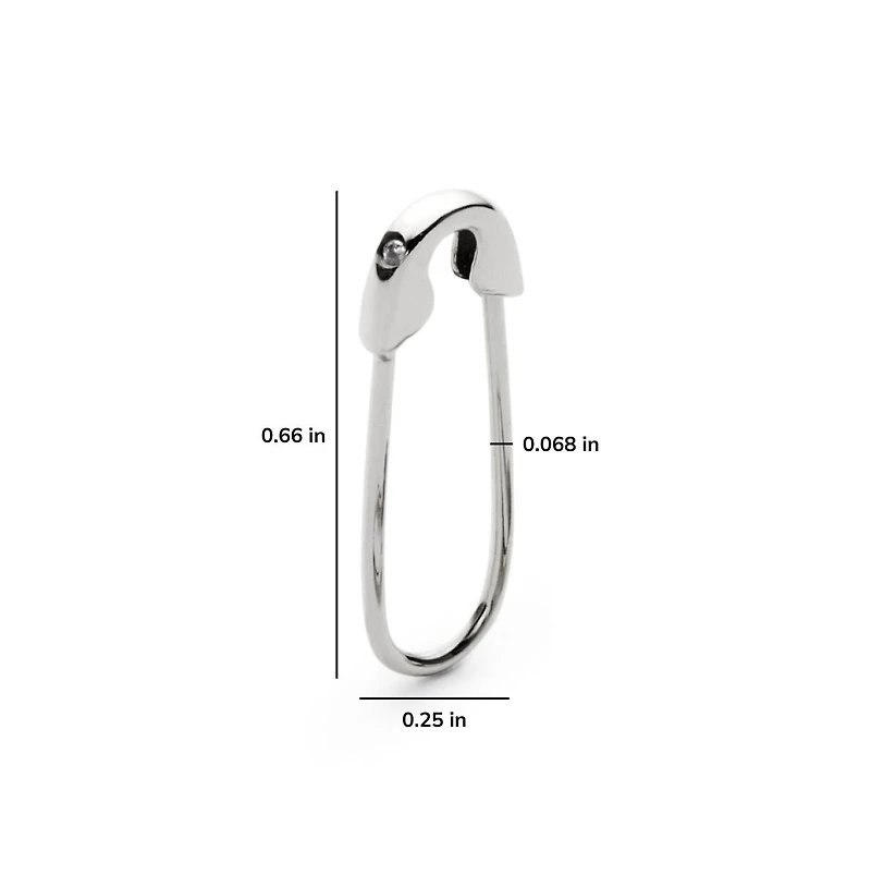 Ana Luisa Safety Pin Earrings