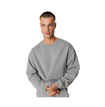 Ocio Men's Organic Cotton Teddy Oversized Crewneck