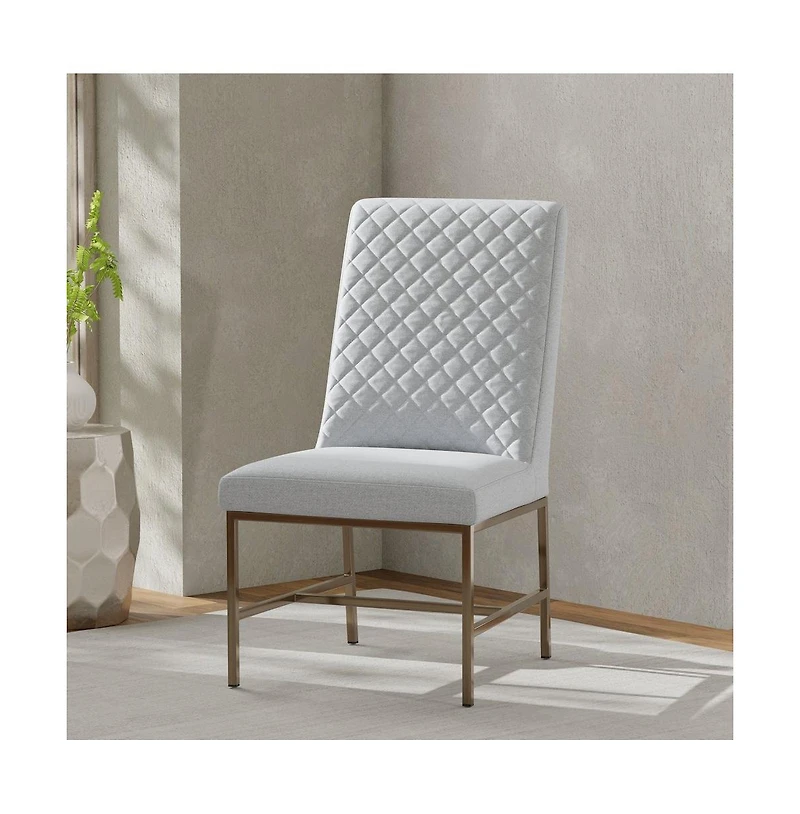 Parker House Furniture Diamond - Elise Linen Dining Chair Two Pack