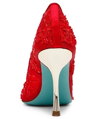 Betsey Johnson Women's Jenii Pointed-Toe Stiletto Pumps