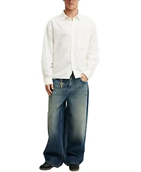 Cotton On Men's Bedford Long-Sleeve Shirt