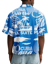 Cotton On Men's Cabana Short-Sleeve Shirt