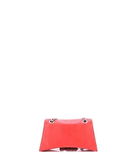Pre-Owned Balenciaga Small Crush Chain Flap Bag Leather