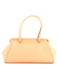 Pre-Owned Salvatore Ferragamo Frame Satchel Leather