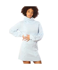 Bellemere New York Women's Cashmere Turtleneck Mini-Sweater