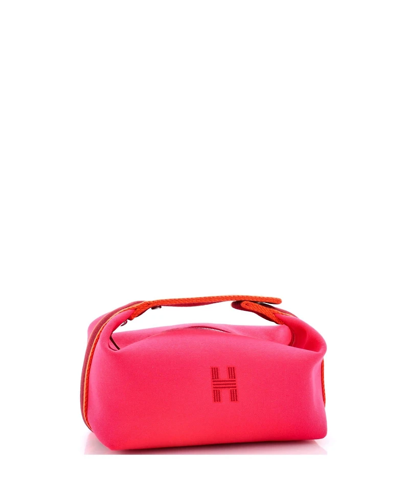 Pre-Owned HERMA‰S Pm Bride-a-Brac Travel Case Toile