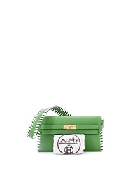 Pre-Owned HERMA‰S Kelly To Go Wallet Tressage Epsom