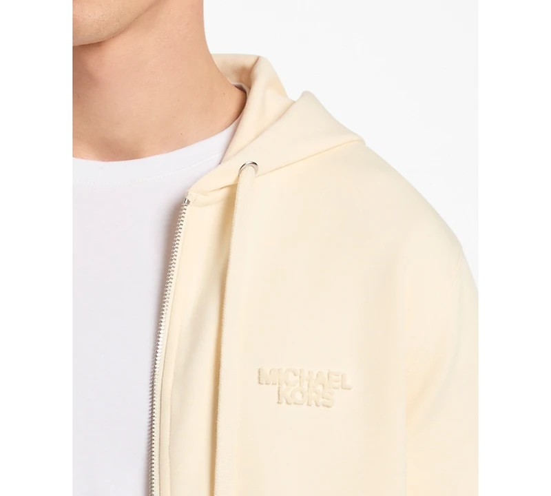 Michael Kors Men's Full Zip Hooded Sweatshirt