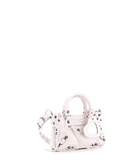 Pre-Owned Balenciaga Small Le Cagole Giant Studs Tote Leather