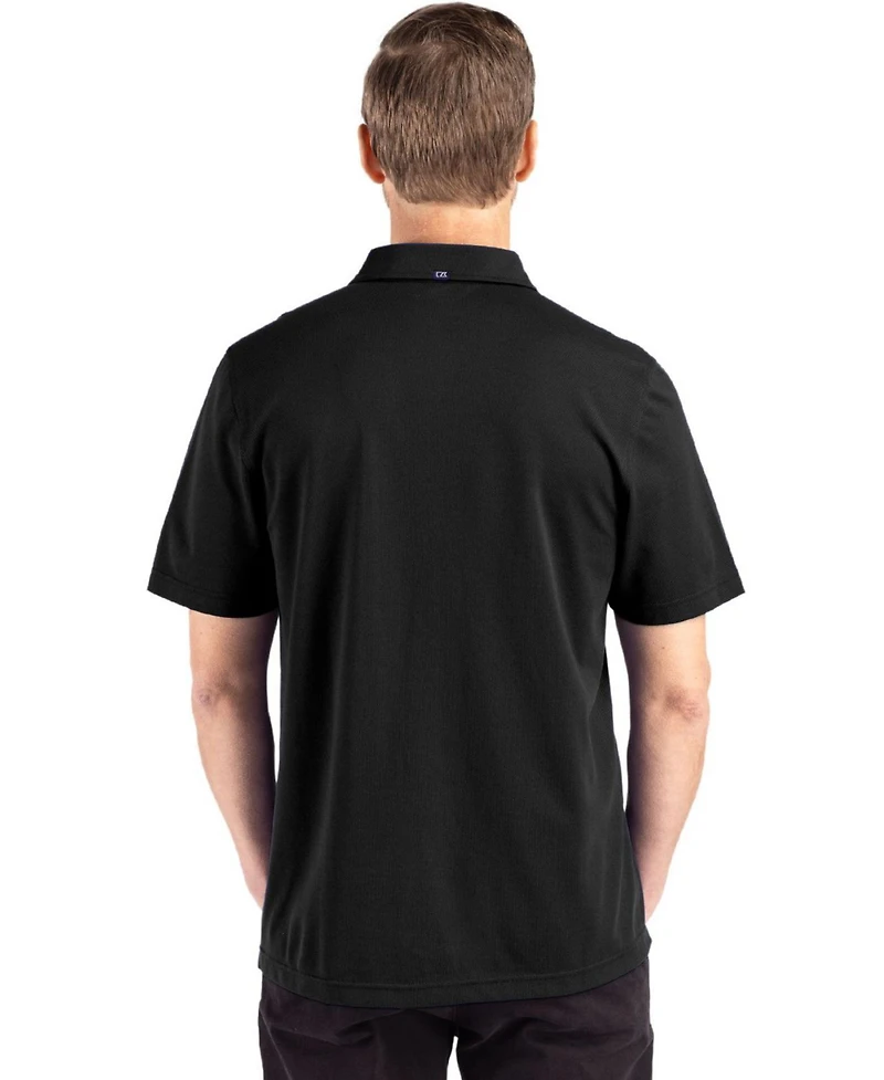 Cutter & Buck Men's Advantage Refresh Epic Confidence Recycled Tri-Blend Pique Polo