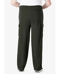 KingSize Big & Tall Explorer Plush Fleece Cargo Pants
