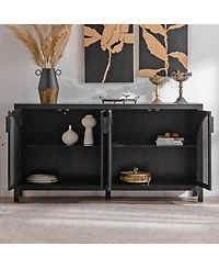 Streamdale Rattan Door Sideboard Buffet Cabinet