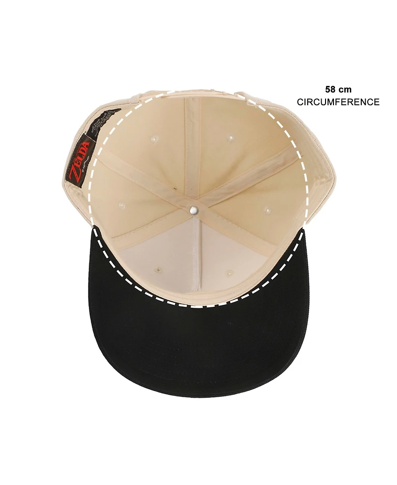 The Legend of Zelda Men's Legend Of Zelda Hylian Shield Embroidery Poly Wool B104 Baseball Cap Snapback