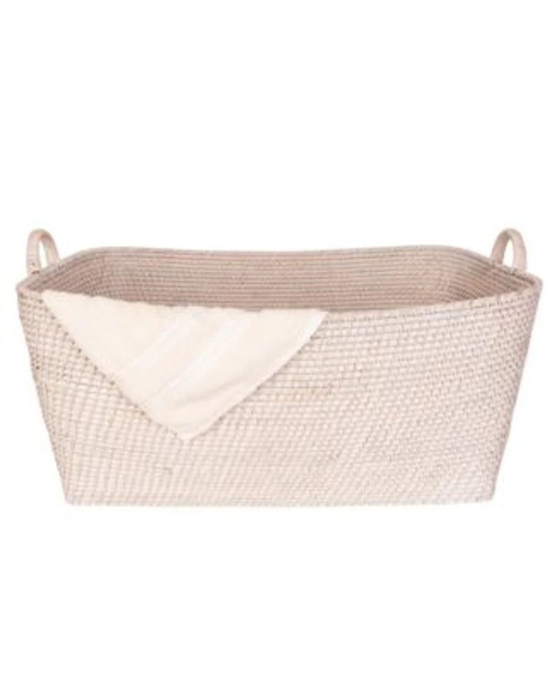 Saboga Home Everything Basket with Hoop Handles