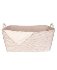 Saboga Home Everything Basket with Hoop Handles