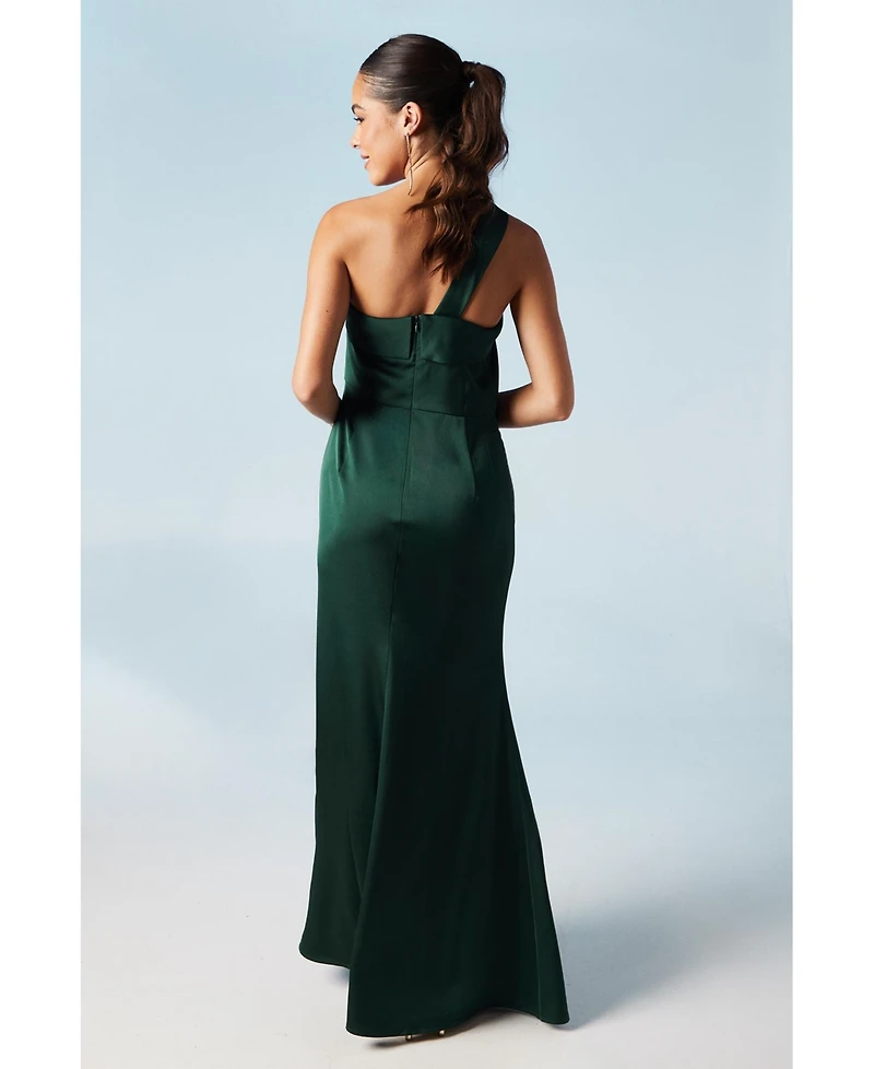 Coast Women's Satin Bridesmaid Maxi Dress