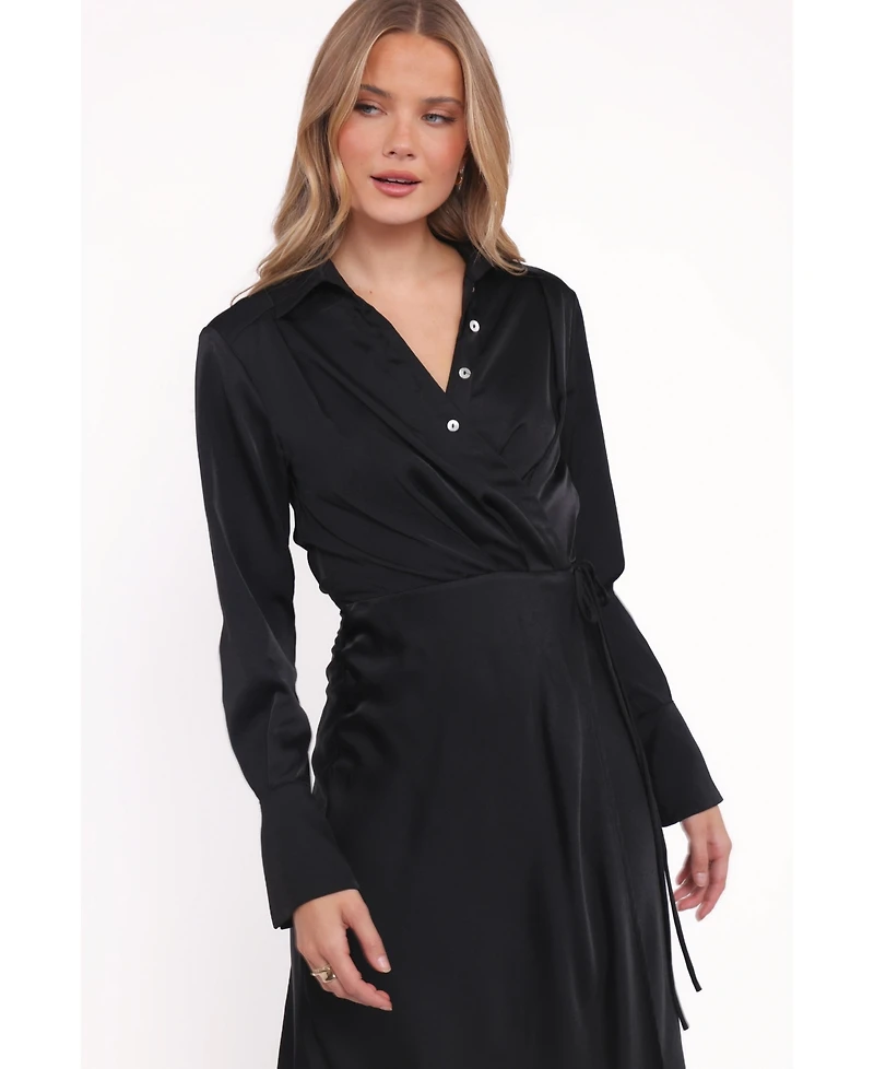 Petal and Pup Women's Verna Long Sleeve Maxi Dress