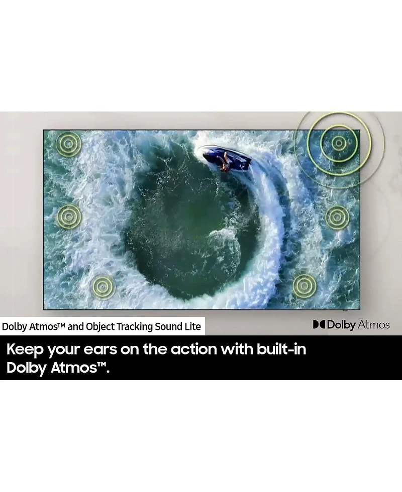 Samsung QN75Q80DDFXZA 75" Qled 4K Smart Tv with Direct Full Array (2024)