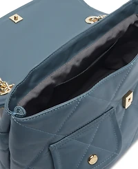 Arezzo Diana Large Leather Shoulder Handbag