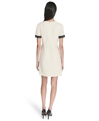 Halston Women's Crewneck Mini Dress