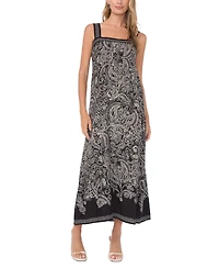 Vince Camuto Women's Square Neck Maxi Dress