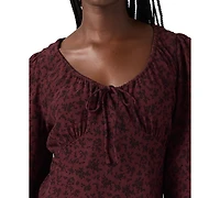 Levi's Women's Odette Holiday V-Neck Mini Dress