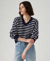 Levi's Women's Reese V-Neck Long Sleeve Sweater