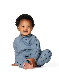 Calvin Klein Baby Boys 2-Piece Semi-Snap Sweatsuit and Joggers Set