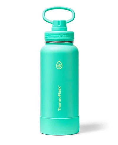 ThermoFlask oz. Double Wall Vacuum Insulated Water Bottle with Spout Lid