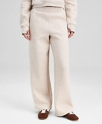And Now This Petite Quilted Lounge Bottom Straight Leg Pants, Macy's Exclusive