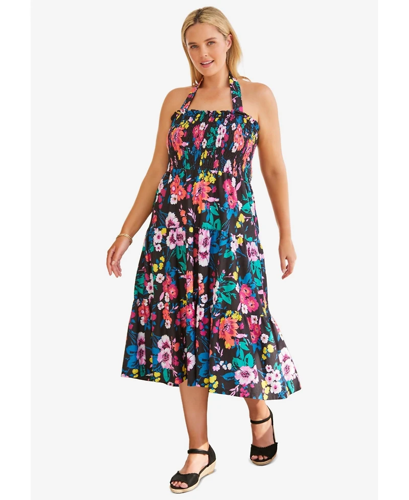 Woman Within Women's Convertible Dress To Skirt